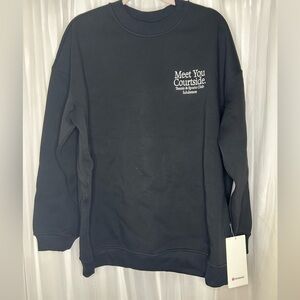 NWT!! Lululemon Meet You Courtside Size Large Sweatshirt